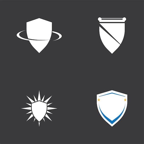 Premium Vector Shield Protection Logo Vector Illustration