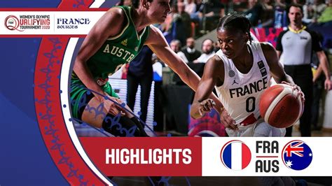 France V Australia Highlights Tokyo Women S Olympic Basketball