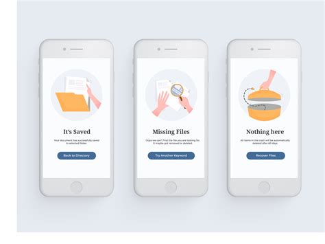 Empty State File Management by Halleywine Design on Dribbble