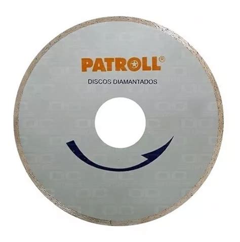 Disco Continuo Diamantado Patroll Aliafor Pc 7 180mm Color Blanco