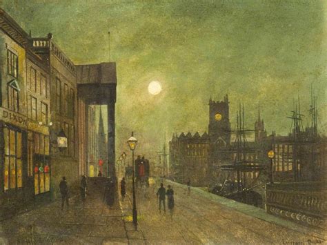 Liverpool Docks John Atkinson Grimshaw Liverpool Docks