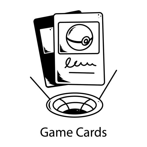 Trendy Game Cards 45885242 Vector Art at Vecteezy