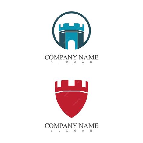 Premium Vector Castle Logo Template Vector Symbol Icon Design