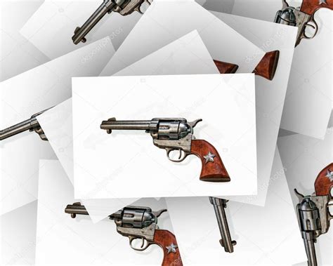 Vintage old west gun — Stock Photo © deltaoff #4215662