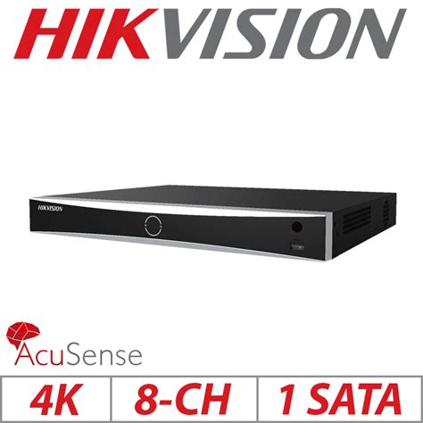 K Ch Hikvision Nvr U Poe Acusense Ds Nxi K P Doris Cctv