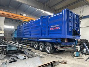 Naczepa Wywrotka New M Step Frame Scrap Tipper Trailer Saf Disc