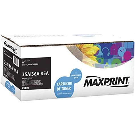 Toner Maxprint Preto Cb A Cb A Ce A Gtin Ean Upc