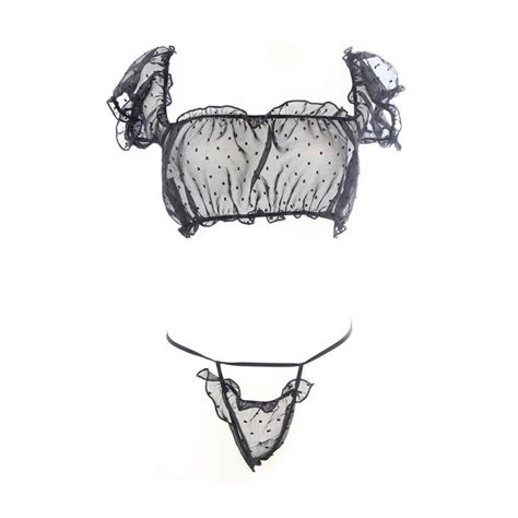 Jual Solofi Swbt L Reina Sexy Transparant Set Lingerie Di Seller