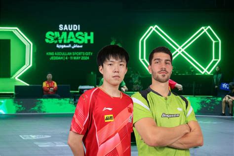 Saudi Smash Wang Chuqin Sacr Champion En Battant Patrick Franziska