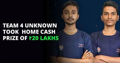 Team 4 Unknown Wins Garena Free Fire Tournament And Rs 20 Lakh Prize