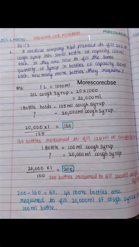 Word Problems Cbse Class Knowing Our Numbers Worksheets With Answers