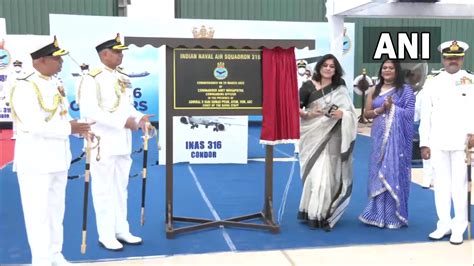 ANI On Twitter Indian Naval Air Squadron INAS 316 Commissioned In