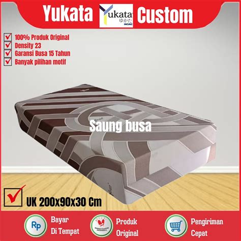 Jual Kasur Busa Inoac Yukata Custom Single Murah Uk 200cm X 90cm X 30cm