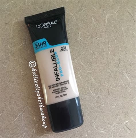 Kellie Elizabeth Makeup Review L Oreal Infallible Pro Glow Foundation