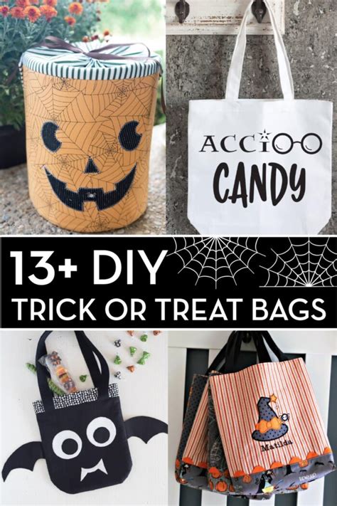 13+ Cute DIY Trick or Treat Bags | Polka Dot Chair