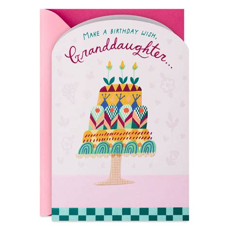 Wish Come True Birthday Card for Granddaughter - Greeting Cards - Hallmark