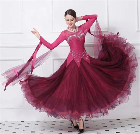 Ballroom Competition Dance Dresses Women New Design High Quality