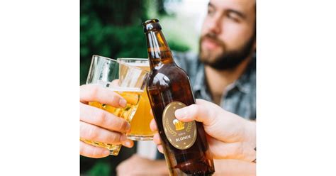 Mod Le D Tiquette Personnalis E Bi Re Blonde