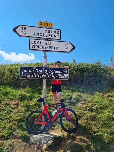 Col du Grand Colombier - Profil de l'ascension