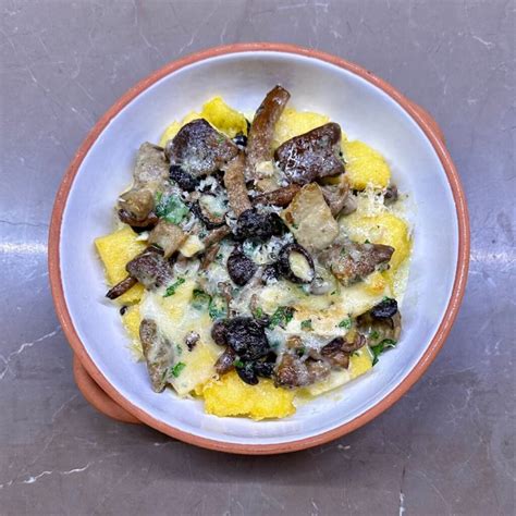 Polenta Fritta La Ricetta Con Funghi E Formaggio Moltofood