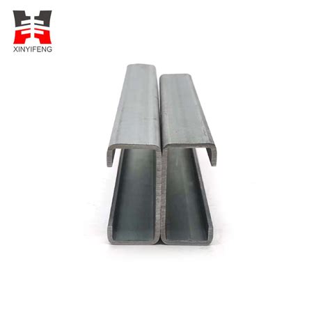 Hot Dip Galvanized Riel Strut Frame Slotted Unistruct Uc Channel For