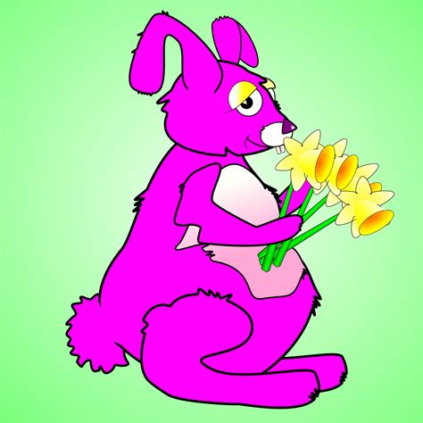 Clipart - Spring Bunny