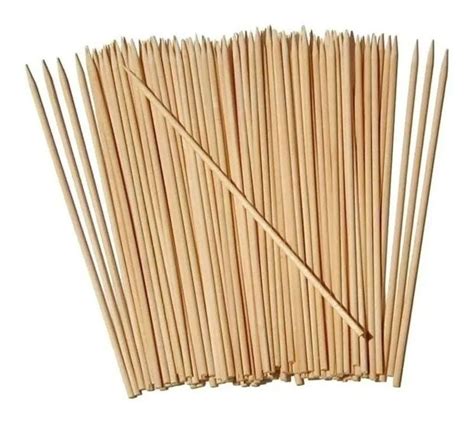 50 Palito De Bambu Espeto P Churrasco 30cm Talge 1pct Mercado Livre