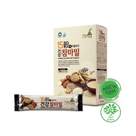 15-grains Healthy Yam Meal (10 Sachets) - All About Goodness (Coeus Vigor)