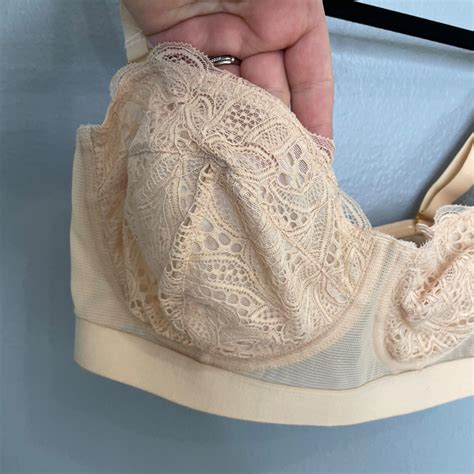 LIVELY Cream Nude Lace Convertible Bra Size DD Wome Gem