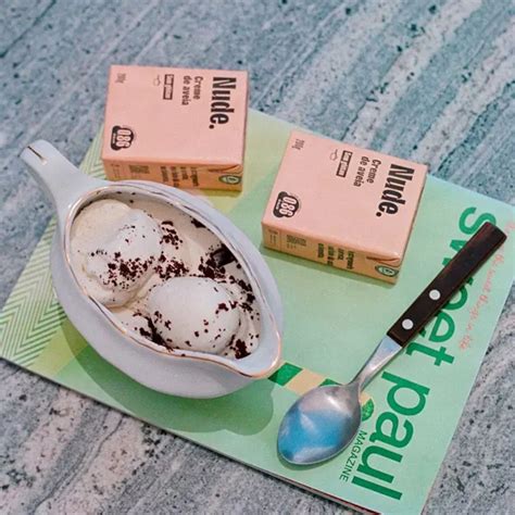 Creme de Leite Vegetal de Aveia Nude 200g Vegano Sem Lactose Sem Glúten Sabor e Cremoso