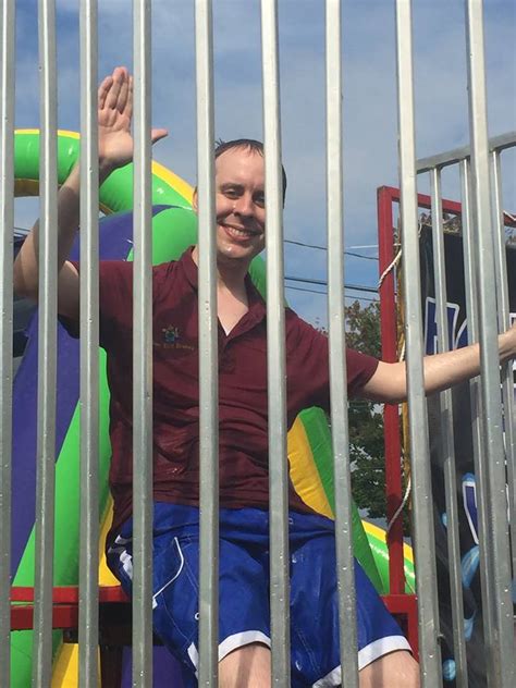 Senator Eric Brakey Takes The Plunge For Make A Wish Maine Senate