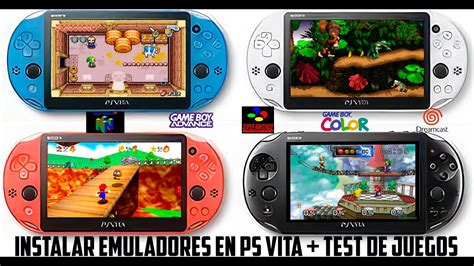 C Mo Poner Emuladores A La Ps Vita En N Gba Snes Etc Espa Ol