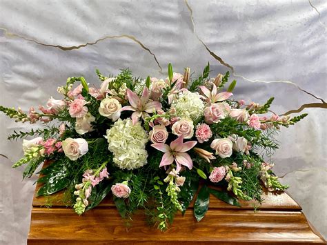 The Life & Remembrance Casket Spray - Lux Funeral Home & Cremation