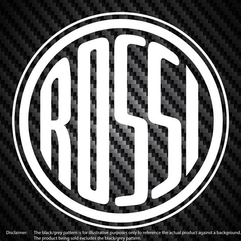 Rossi Logo Vinyl Decal Car Window Bumper Sticker Gun Case - Etsy