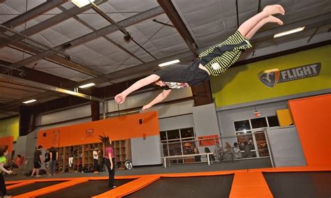 Trampoline Park Admission for 2 - Flight Trampoline Park | Groupon