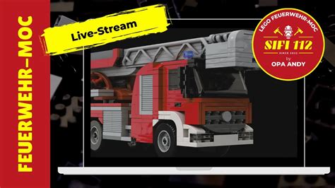 Live Stream Mein Lego Feuerwehr Moc Heute Baue Ich Digital Youtube