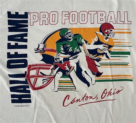 Pro Football NFL Hall Of Fame Vintage Logo 7 Single S… - Gem