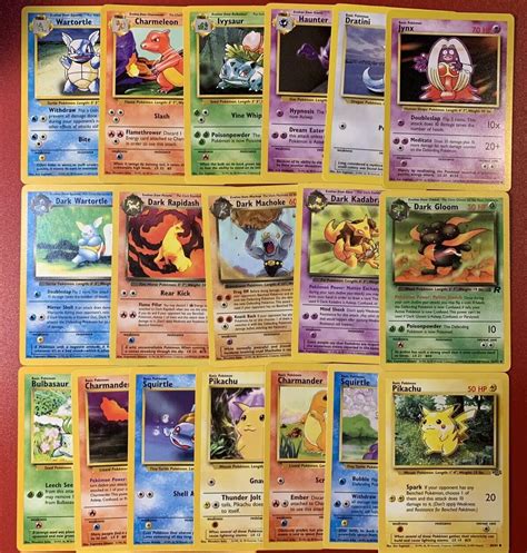 Original Pokemon Cards