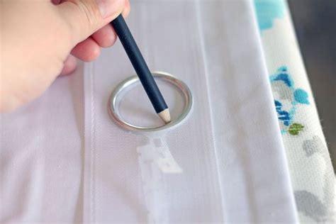 Grommet Top Curtains Tutorial A Step By Step Free Guide Diy Eyelet