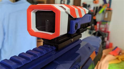 Sighted Nerf Scope by Dom's 3d Print Shop | Download free STL model ...