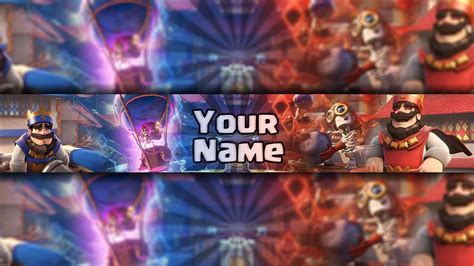 Clash Royale Banner Editable De Clash Royale Para Youtube Gratis