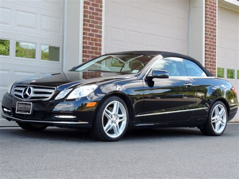 2013 Mercedes Benz E Class E 350 Convertible Sport Edition Navigation Stock 197096 For Sale