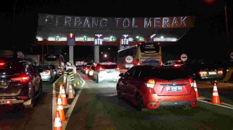 Pengelola Tol Tangerang Merak Proyeksikan Puncak Arus Balik Mudik Mulai