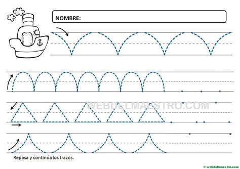 Fichas De Grafomotricidad Para Imprimir 4 Y 5 Años Web 922