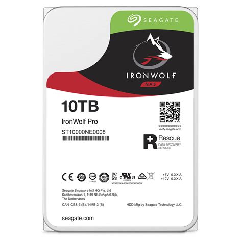 Seagate IronWolf Pro 10TB - Superior NAS drive - NineNAS