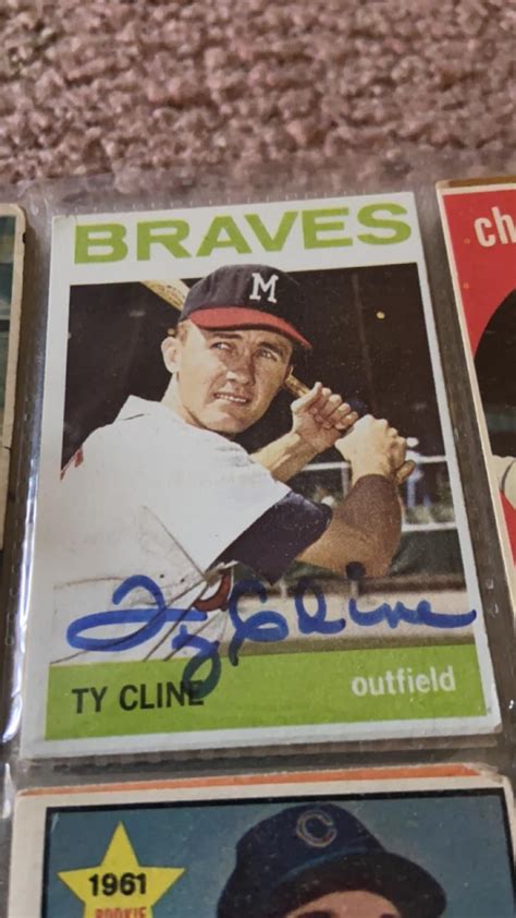 Atlanta/Milwaukee Braves autographs in my collection : r/baseballcards ...