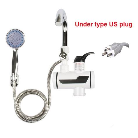 Electric Instant Hot Water Faucet Water Heater Fast Heating With LED Temperature Display