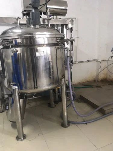 Ss Ointment Cream Manufacturing Plant Automation Grade Automatic