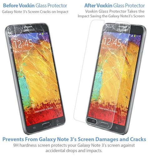 Samsung Galaxy Note Premium Tempered Glass Screen Protector Voxkin