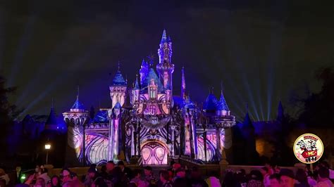 Live Disneyland Wondrous Journeys Projections Castle View